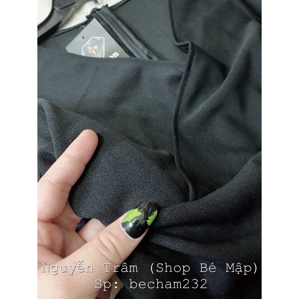 Đầm Body Đắp Chéo Rút Dây BigSize 65-85Kg