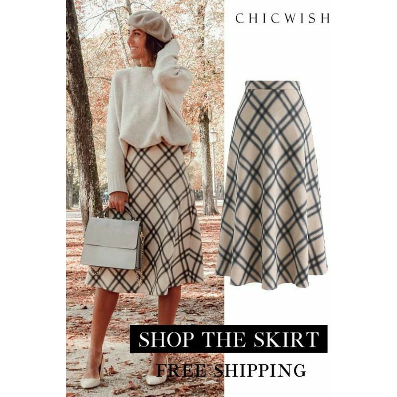 Chân váy vintage 2nd chốt qua live