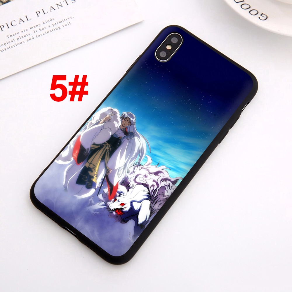 Ốp điện thoại TPU mềm hình Inuyasha cho IPHONE XR 11 PRO XS MAX X 6 6S 7 8 PLUS 79S