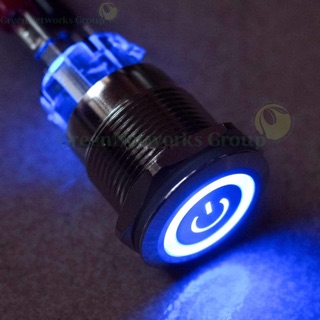 Công tắc độ xe máy có đèn LED cực đẹp