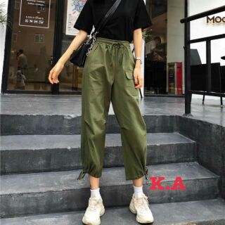 Quần 1túi chun ống