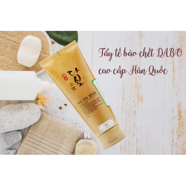 Kem Tẩy Da Chết Làm Sạch Sâu và Mềm Da Dabo Peeling Gel(180ml) - Hàn Quốc Chính Hãng