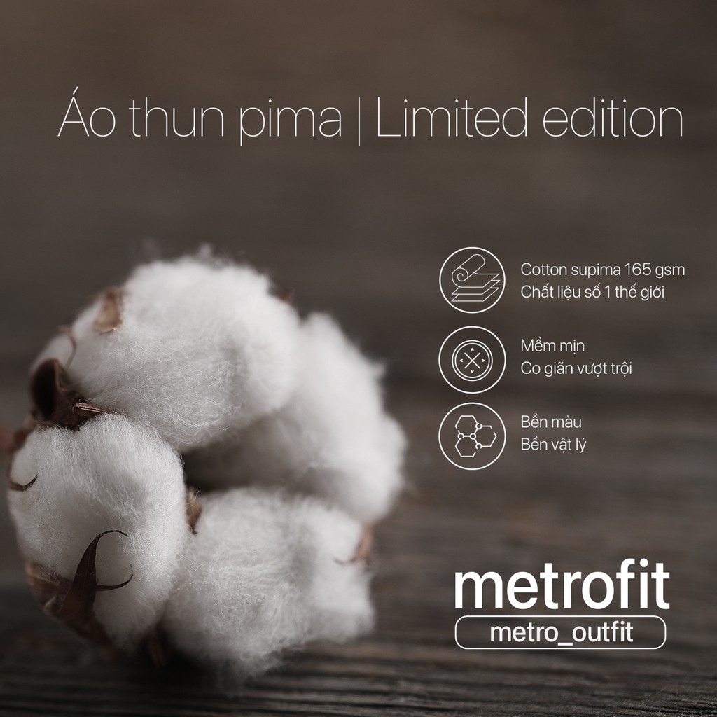 Áo Thun Nữ Đen Cotton SUPIMA Mềm Mát, Màu Trơn, Co Giãn, Phông Form Ôm Nhẹ Tập Gym Thể Thao Mặc Nhà Đi Làm METROFIT | BigBuy360 - bigbuy360.vn