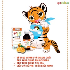 Special Kid Appetit - Giúp Bé Ăn Ngon Miệng,Thèm Ăn Tiêu Hóa Tốt,Hấp Thu Dưỡng Chất Tối Đa