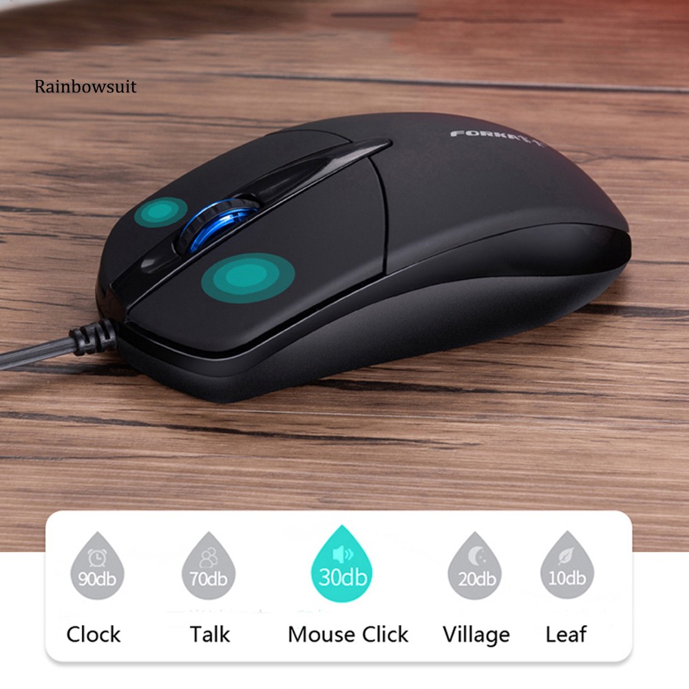 Chuột Quang Có Dây V9 1200dpi 3 Nút Bấm Dùng Để Chơi Game