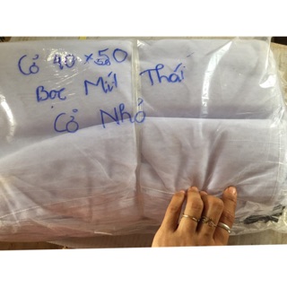 100 TÚI BỌC MÍT THÁI CỠ NHỎ CỠ 40x50