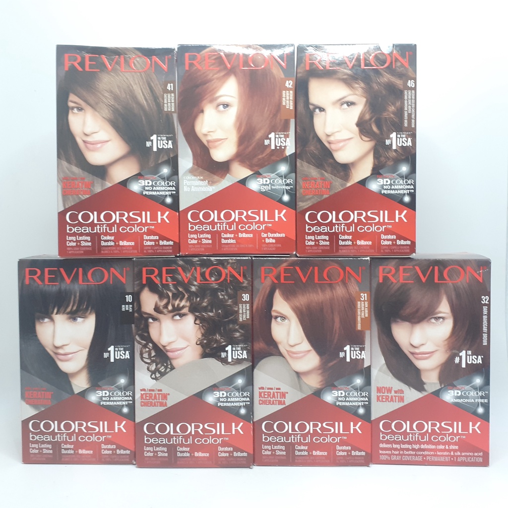 Nhuộm Revlon Color Silk đủ màu