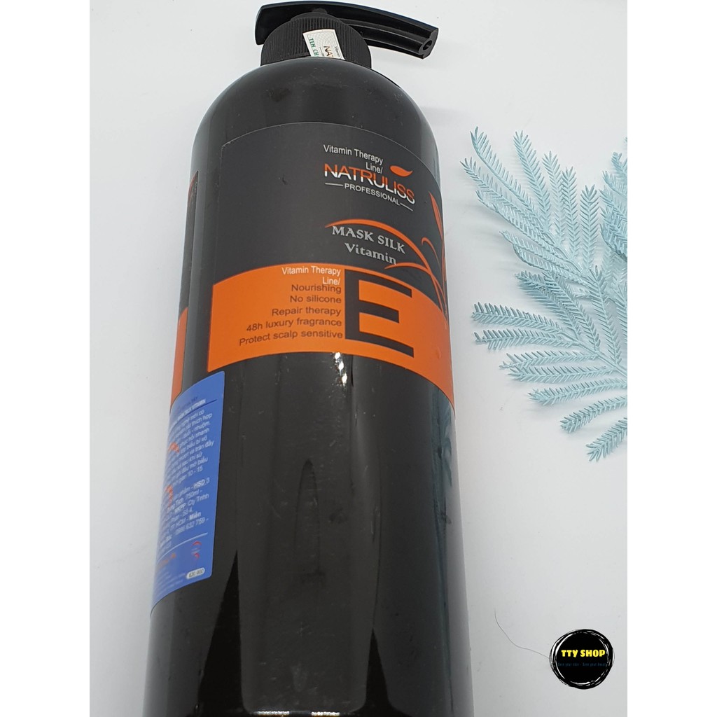 Dầu gội xả cho tóc hư tổn ngừa rụng tóc Natruliss Professional Vitamin E Therapy Line 750ml