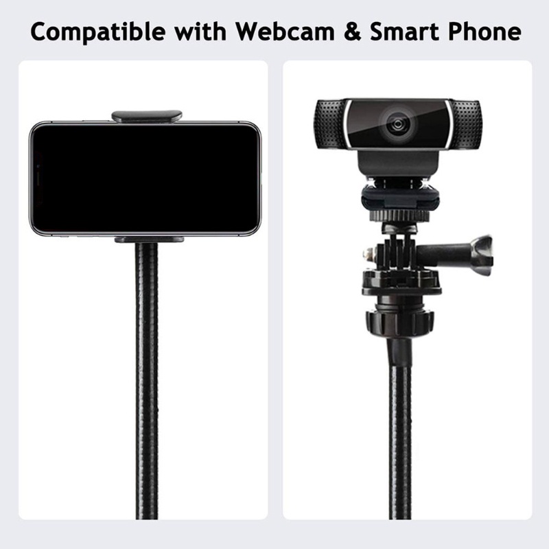 Giá Đỡ Kẹp Webcam Linh Hoạt Có Thể Điều Chỉnh Cho I-Phone X11 Pro Xs Max Xr For Lo-Gitech C925E C922X C930E C922 C930 C930 C930 C920 C615 | BigBuy360 - bigbuy360.vn