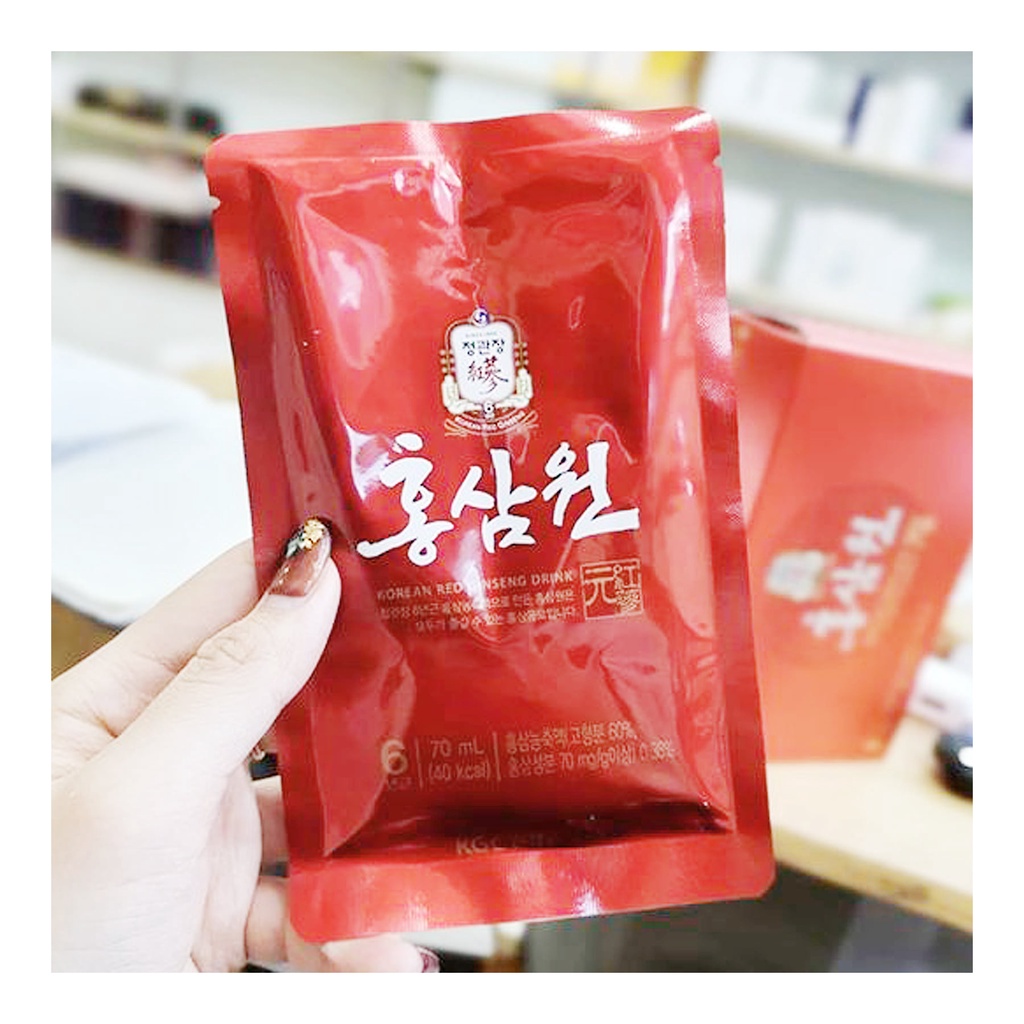HỒNG SÂM NƯỚC CHEONG KWAN JANG - HỘP 30 GÓI x 70ML