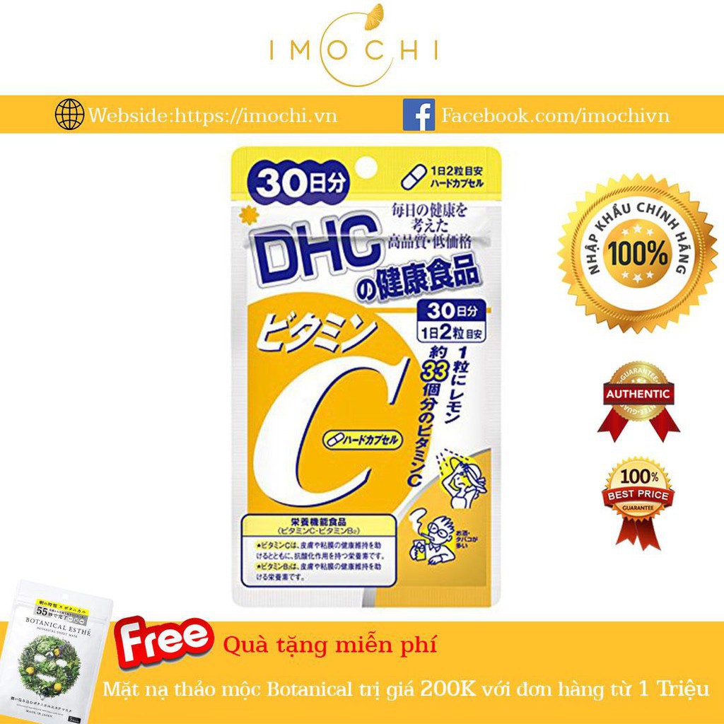 Viên Uống Vitamin C DHC Nhật Bản 30 Ngày, 90 Ngày | BigBuy360 - bigbuy360.vn