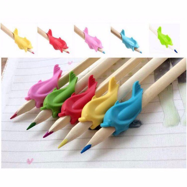 SỈ 5 CHÚ CÁ HEO HỖ TRỢ CẦM BÚT CHO BÉ.