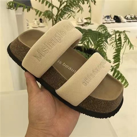 Dép Quai Ngang Đính Nơ Thiết Kế Mới Thời Trang Mùa Xuân Hè Theo Phong Cách Âu Mỹ
