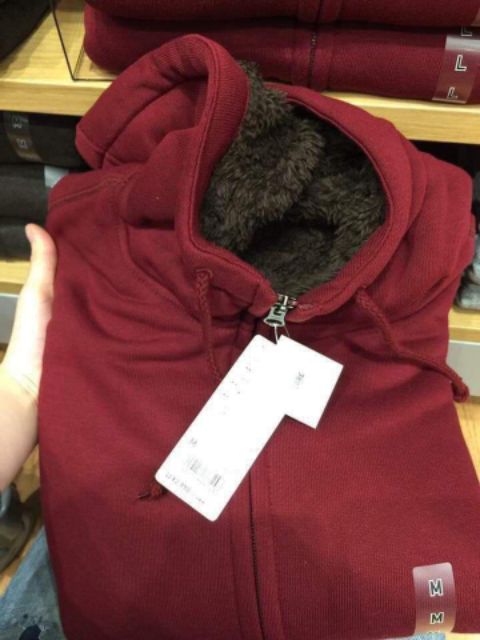 Áo nỉ lông cừu nam