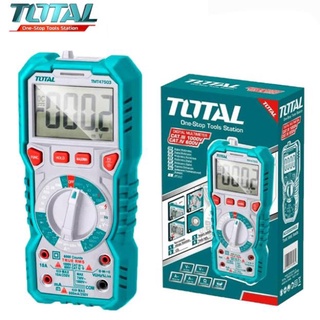 Máy dụng cụ đo đồng hồ đo điện vạn năng 600a total tmt47503 - có đèn nền và đèn chiếu sáng