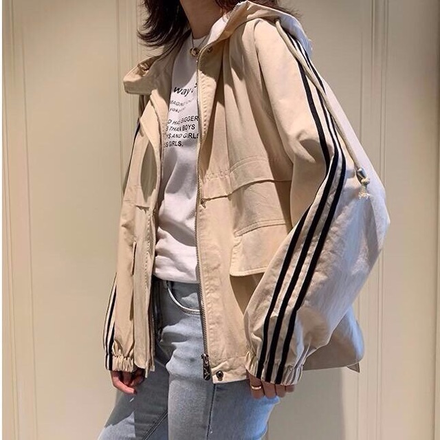 Áo khoác ulzzang kaki dáng rộng có mũ túi nắp | BigBuy360 - bigbuy360.vn