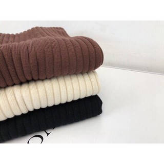 Váy len tăm dáng suông cổ 3 phân [ order 14 ngày ]