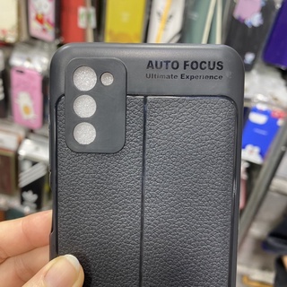 Ốp Samsung A22 4G ,A03S dẻo đen vân da
