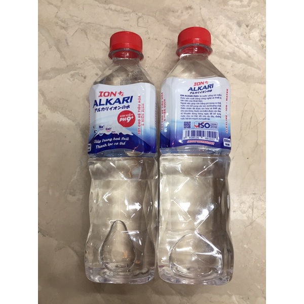Thùng 24 chai ion kiềm Alkari PH+9 0.5 lít