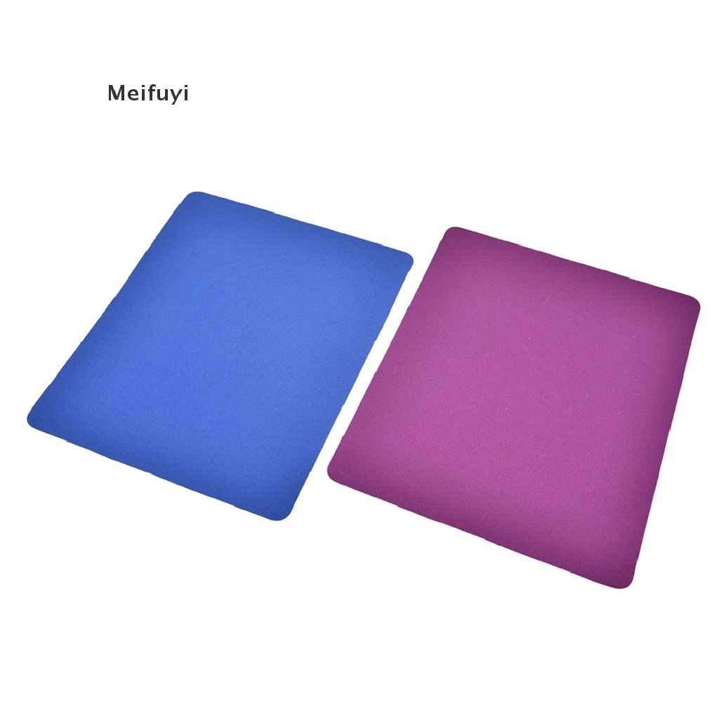 Tấm lót chuột hình chữ nhật chống trượt màu trơn 21.5x17.5cm VN439