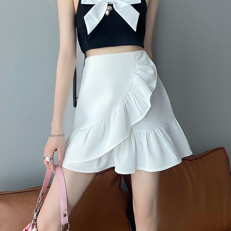 Chân Váy Chữ A Lưng Cao Thiết Kế Mới Thời Trang Dành Cho Mùa Hè