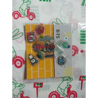 STICKER trong silicon BTS BT21