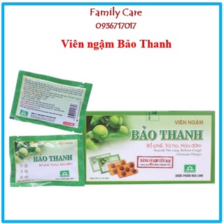 Viên ngậm bảo thanh(hộp 20 vỉ)-100 viên