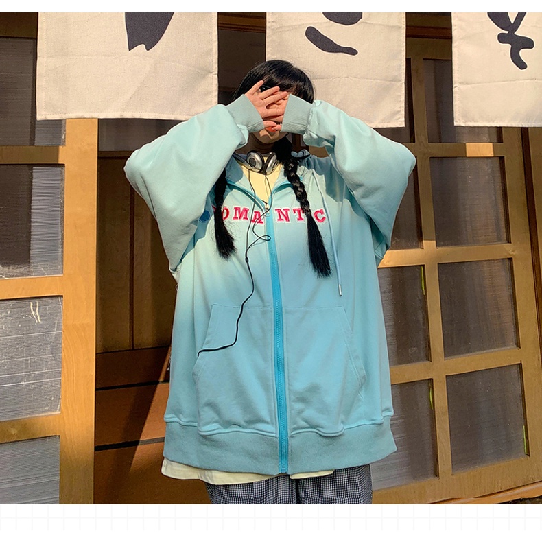 Áo Khoác Hoodie In Chữ Thời Trang Xuân Thu