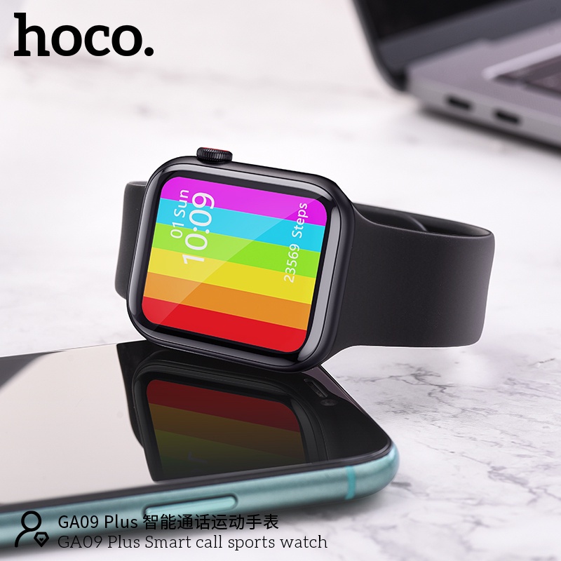 Đồng Hồ Thông Minh Hoco GA09 Plus | Giá Ngon Không Tưởng, Chống Nước, Pin Trâu, Hỗ Trợ Nghe Gọi, Theo Dõi Sức Khỏe