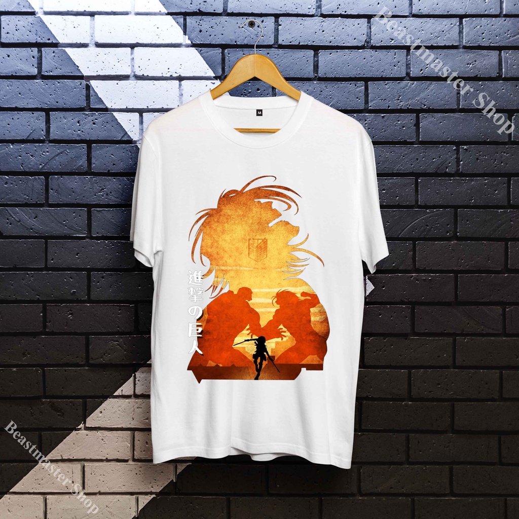 Áo Phông Mikasa Ackerman Attack on Titan trẻ em Cotton cute dễ thương ngắn tay cực chất R40MA020
