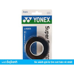 Cuốn cán vợt tennis, cầu lông Yonex 3 in 1 (3 cuộn/1 vỉ ) Chính Hãng