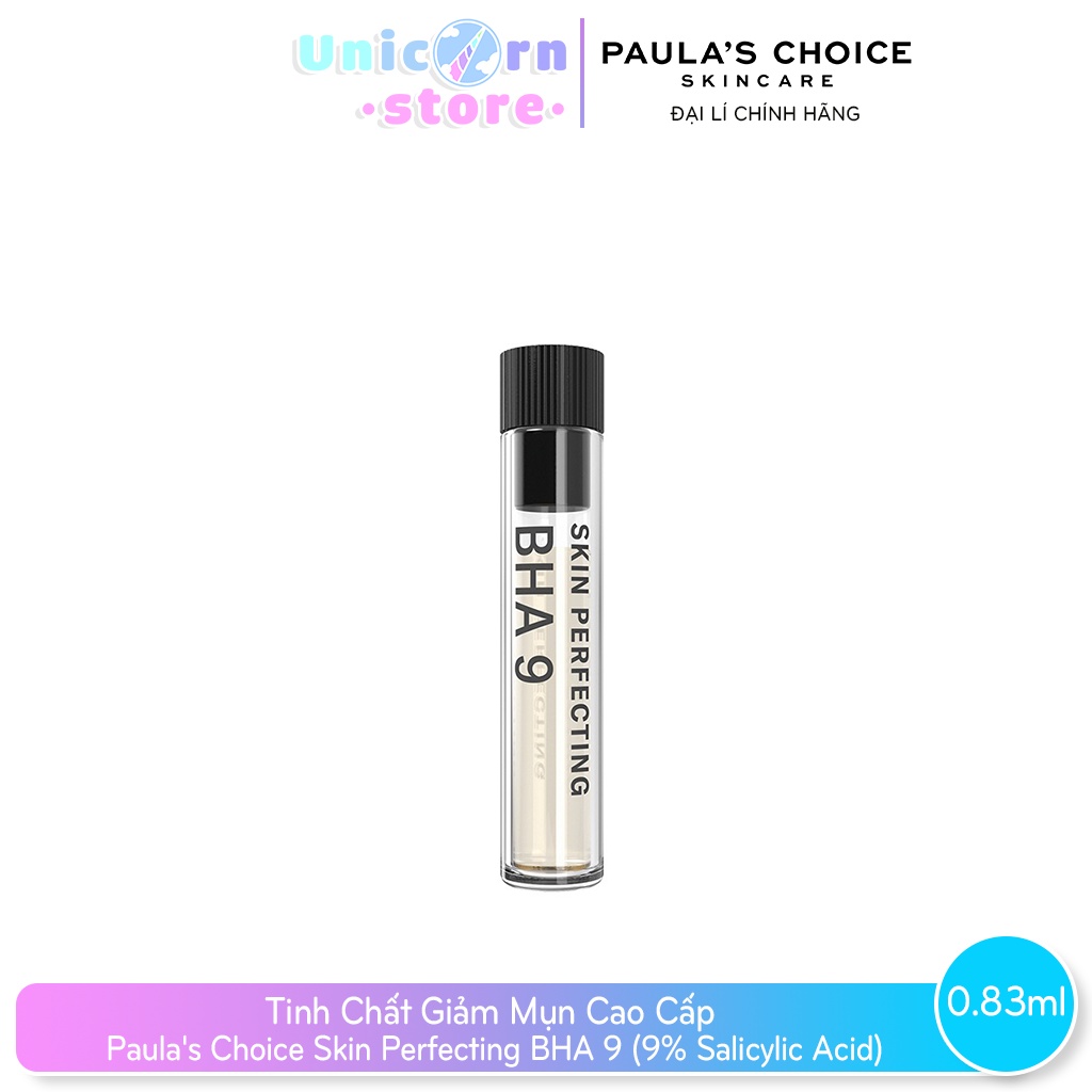 Tinh Chất Giảm Mụn Cao Cấp Paula's Choice Skin Perfecting BHA 9 (9% Salicylic Acid) Minisize 0.83ml