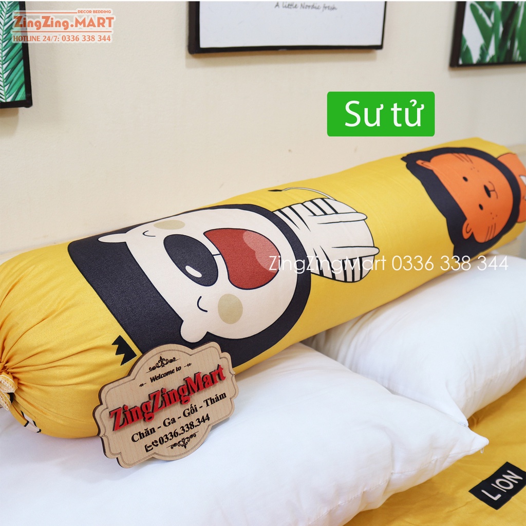 Vỏ Gối Ôm Poly Cotton Mẫu Đẹp | Mẫu Eo Vì Báo