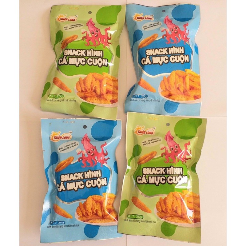 Snack Cá Mực Cuộn [TỔNG ĐẠI LÝ SỈ LẺ ĐỒ ĂN VẶT]