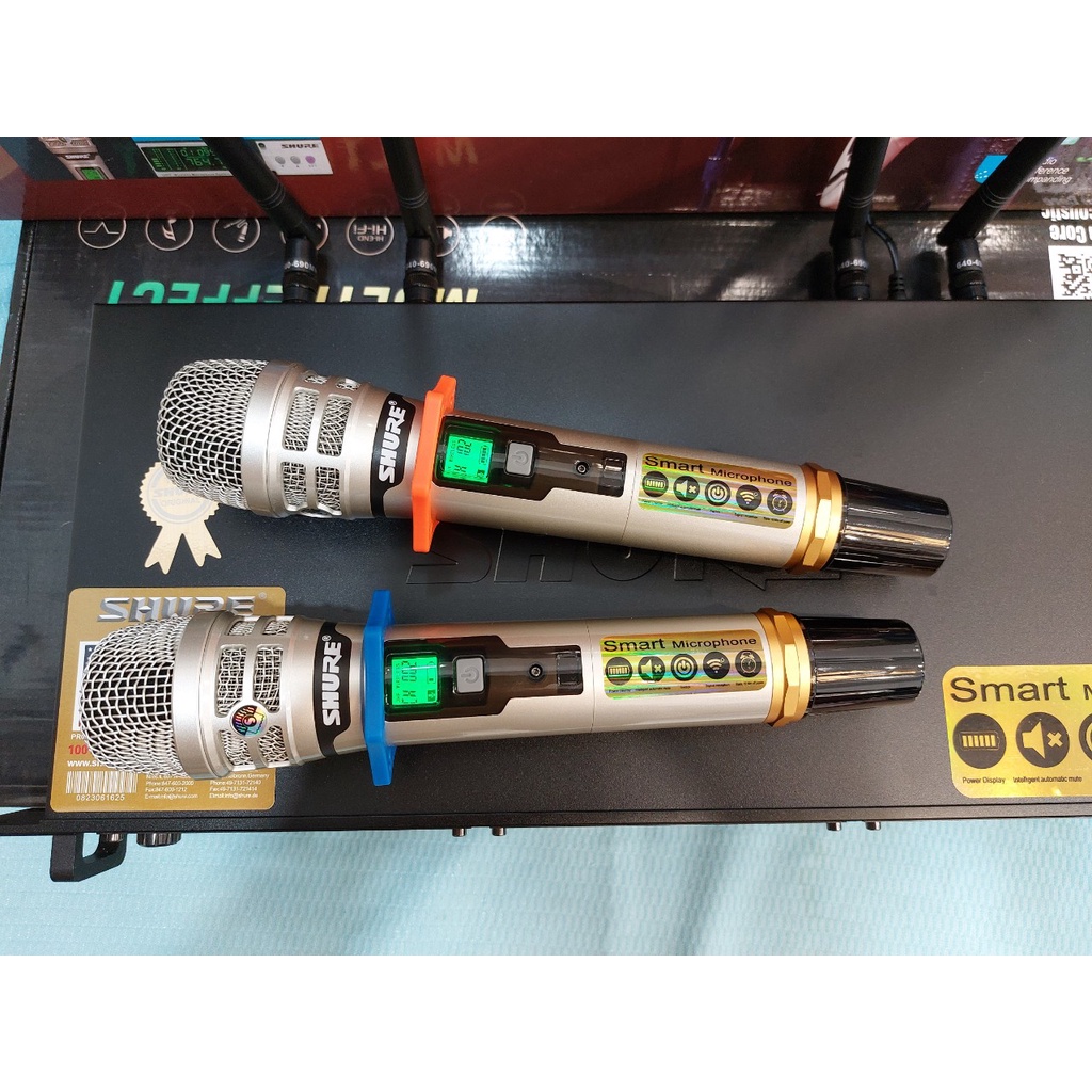 Micro không dây Shure UR29D plus , micro cao cấp New 2022, BH 1 năm