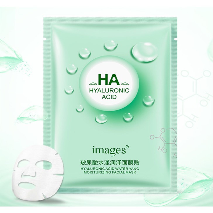 Combo 10 Mặt Nạ Mask Dưỡng Da Mụn Cấp Ẩm Thải Độc HA Images Hàng Nội Địa Trung- GOT Store