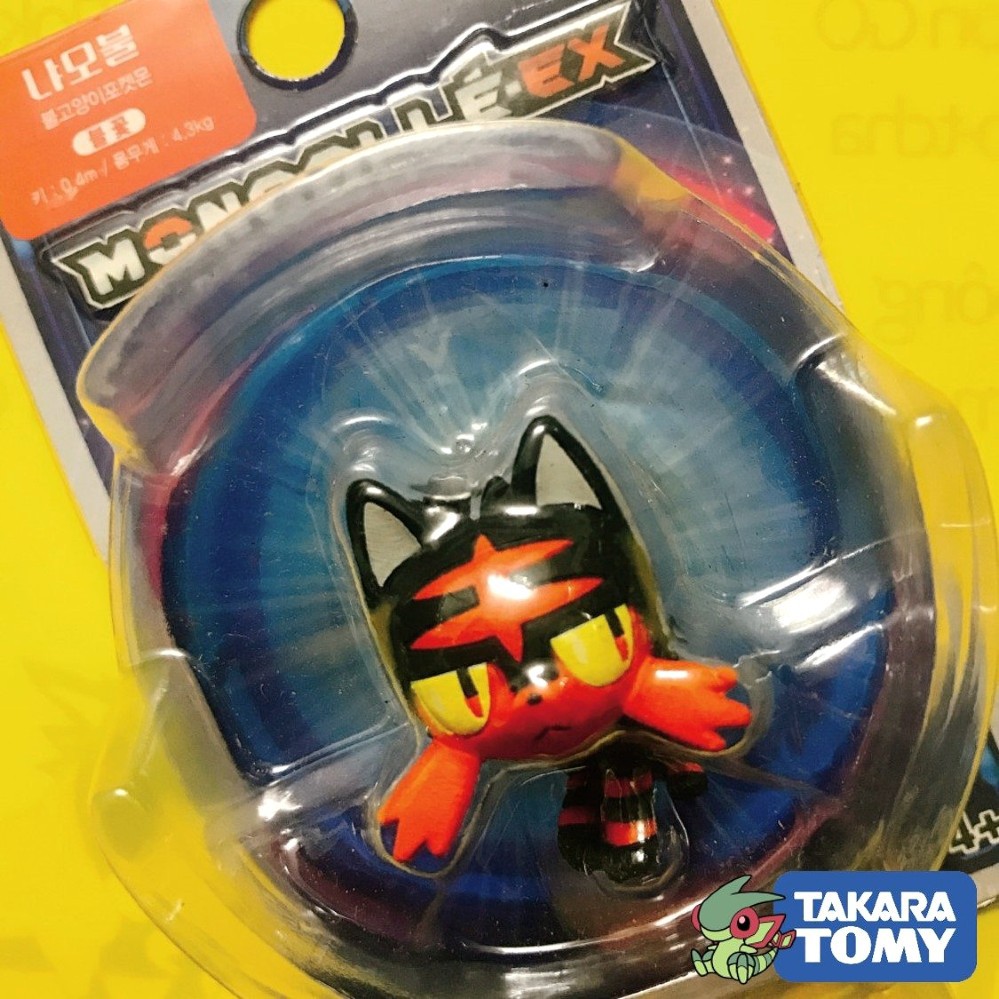 Mô Hình Pokemon Litten của Takara TOMY Standard Size - Pokemon Figure Moncolle Starter Gen 7 Alola - Shop PokeCorner