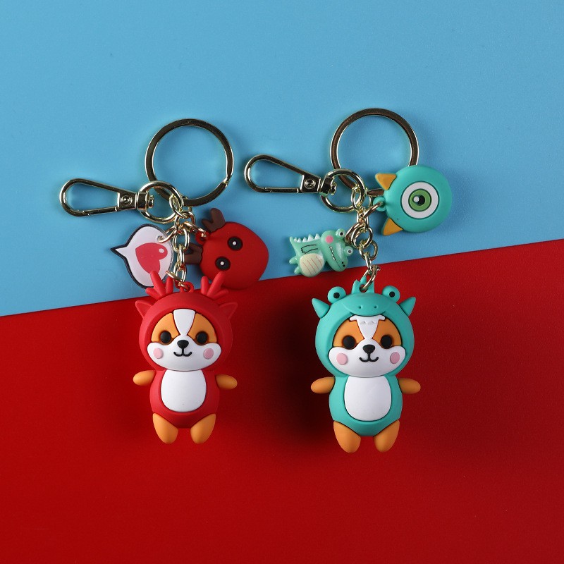 Móc khóa chó Shiba Inu CUTE Dễ Thương