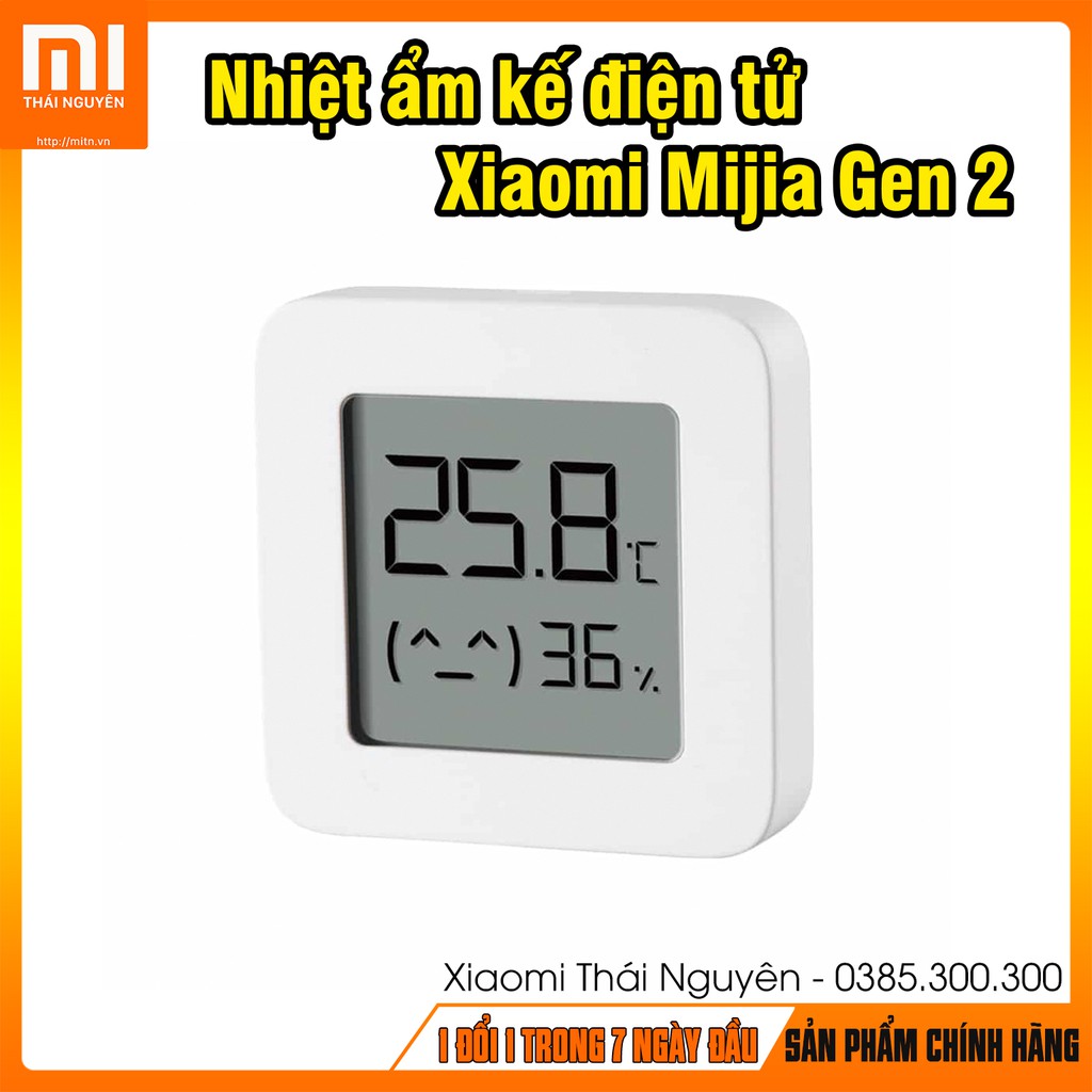 Nhiệt ẩm kế thông minh gen2 Xiaomi Mijia LYWSD03MMC