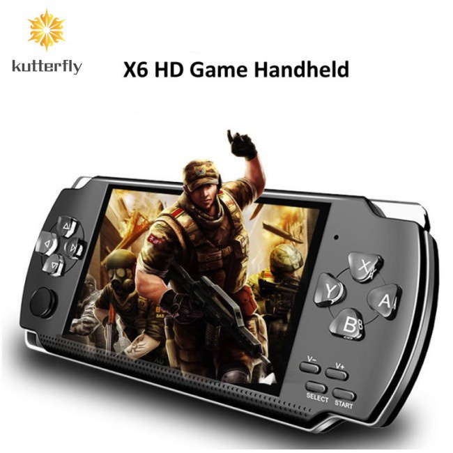 X6 Video Game Console Player 4.3 inch HD Screen Video No Conversion Playback