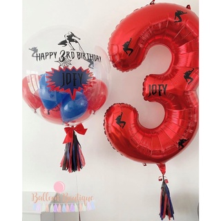 BÓNG SỐ MÀU ĐỎ