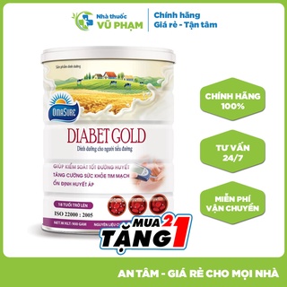 Sữa non tiểu đường Diabet Gold Nanofood 900G - Dinh dưỡng dành cho người tiểu đường