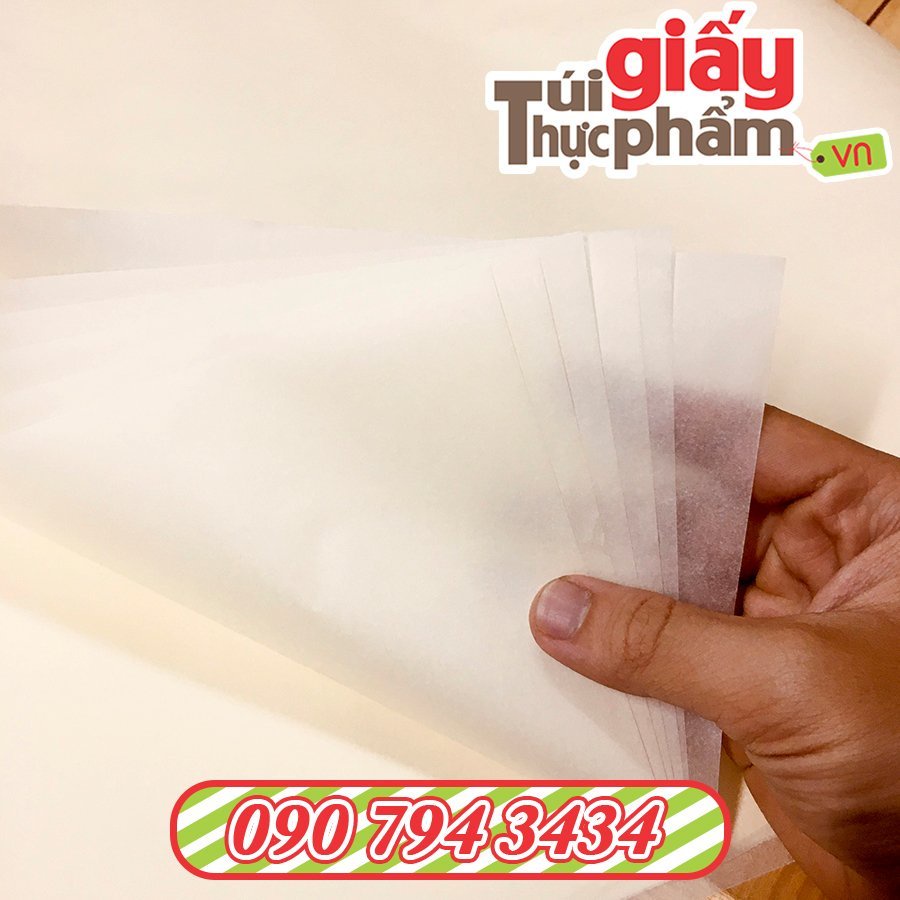 [HOT] 3kg Giấy gói chống thấm dành cho Thực Phẩm ( Sandwich, Burger, đồ chiên, Xôi,..)