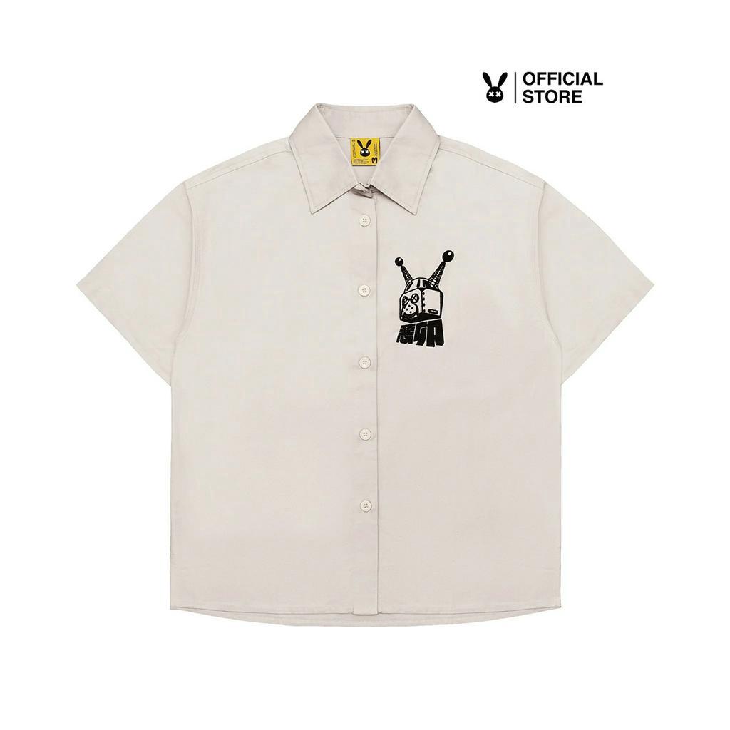 Áo Sơ Mi Unisex Bad Rabbit EVIL ROBOT SHIRT - Local Brand Chính Hãng