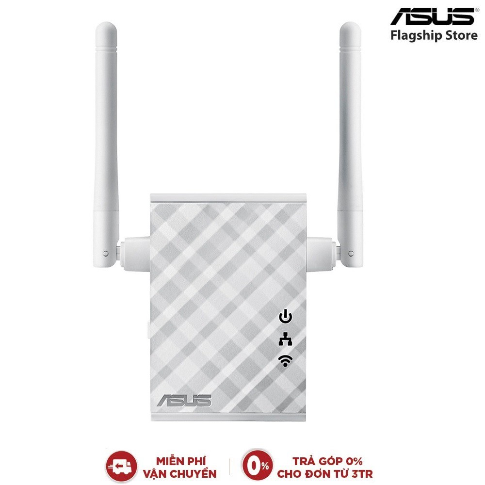 Bộ Kích Sóng Wifi Repeater 300Mbps ASUS RP-N12-Chính Hãng