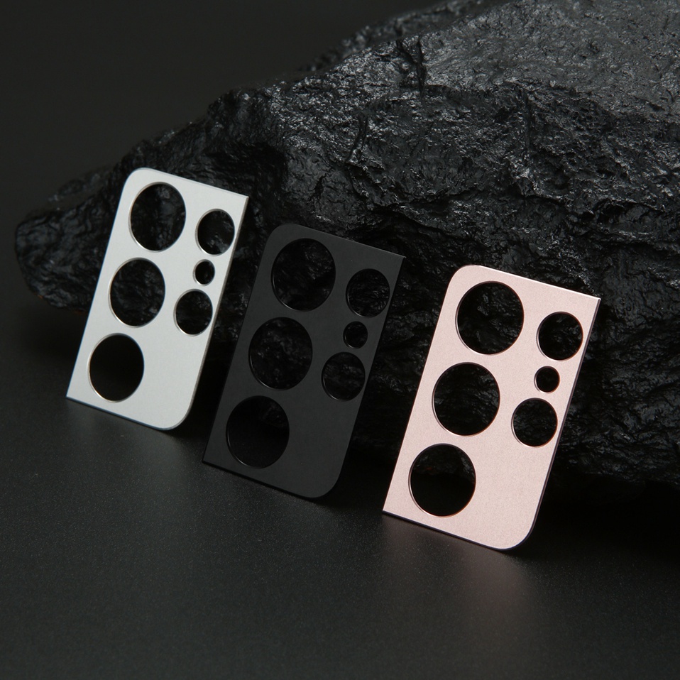 Khung Bảo Vệ Camera Bằng Nhôm Chuyên Dụng Cho Samsung Galaxy S21 S22 Ultra Plus S20 FE note 20 Ultra 5G