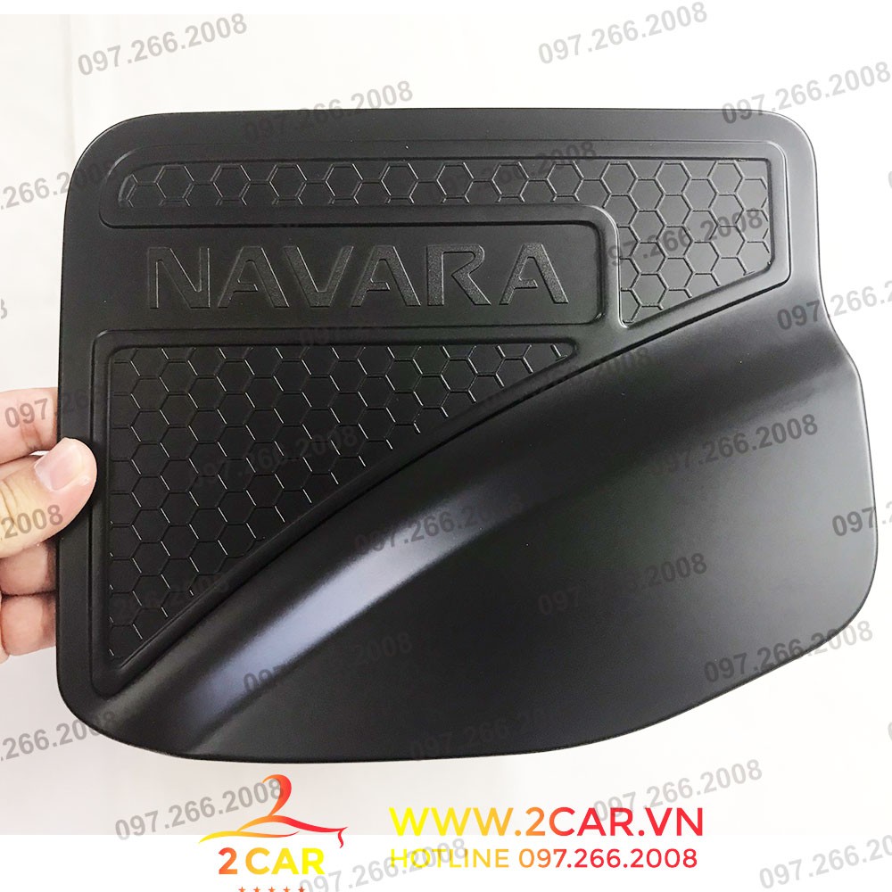 Ốp Nắp Bình Xăng Xe Nissan Navara 2016-2020 2021 2022 2023 2024 nhựa đen