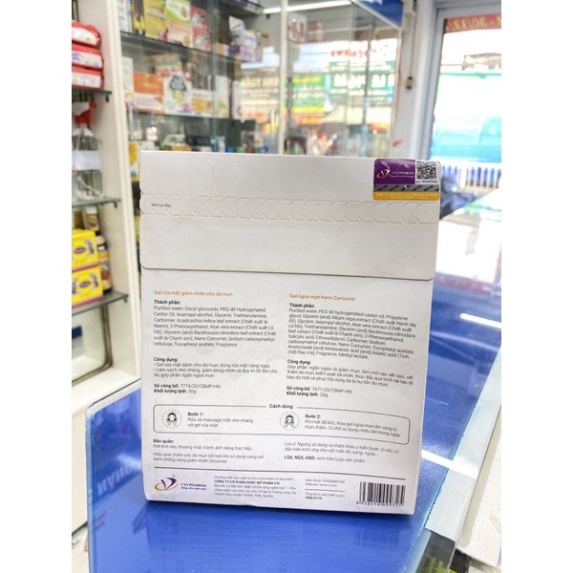 Combo Decumar Advanced gồm 01 gel ngừa mụn 20gr và 01 sữa rửa mặt dạng Gel Decumar Clean 50gr ngừa mụn thâm viêm đầu đen