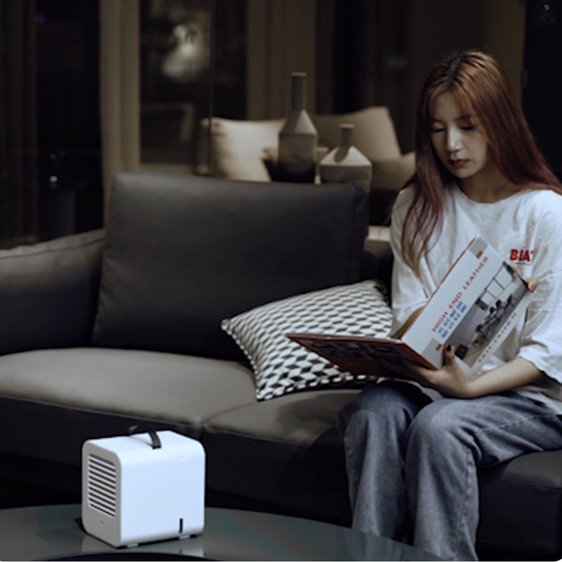 [2021] Quạt điều hòa mini xiaomi Micorohoo. Quạt hơi nước để bàn 500ml, pin sạc 4000mah dùng đến 9h | BigBuy360 - bigbuy360.vn