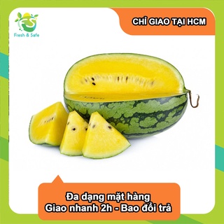 Dưa hấu ruột vàng - trái 2.5kg